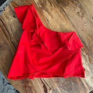 Zara Medium Top Red